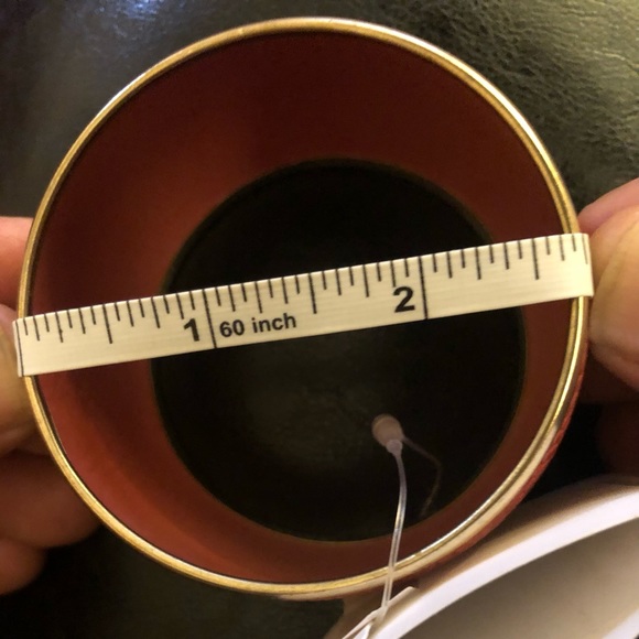 3 for$10 mix & match Enamel Coral Gold tone bangle.one size - Picture 8 of 8